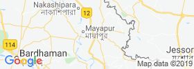 Krishnanagar map